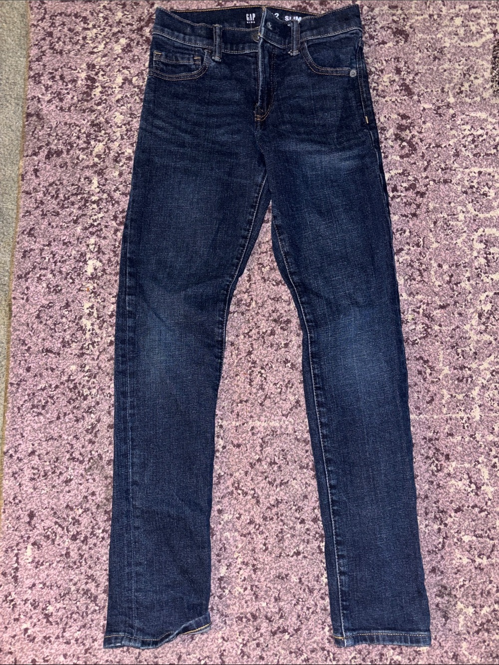 GAP Dark Indigo Slim Straight Jeans